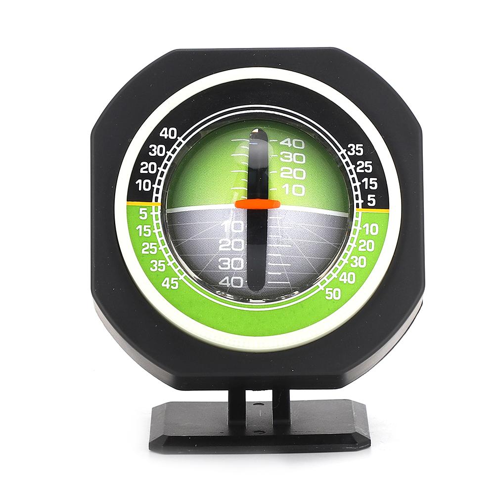 Luminous LED Car Inclinometer Adjustable Slope Angle Meter Balancer Measuring Universal