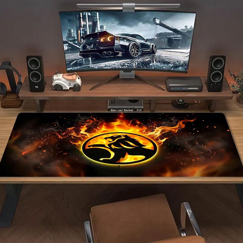 Holden Lion Emblem Large Size Mouse Pad Large Gaming Table Cushion Nonslip Laptop Tablet Big Mousepad Xxl Mat Mini Pc Playmat With Lock Edge