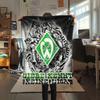 SV Werder Bremen Flanelldecke, Hohe Qualität, Bequem für alle Jahreszeiten, Heimdekoration, Wärme und Komfort