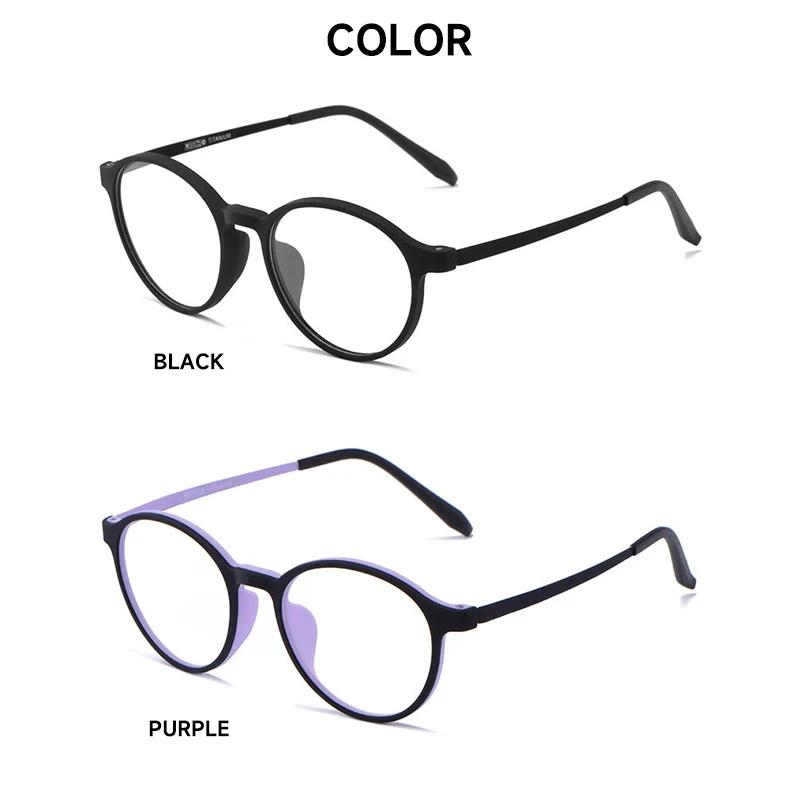 Vintage Round Reading Glasses Men Women Anti-blue Light Eyeglasses High Quality TR90 Readers Retro Blocking Blue Light Eyewear