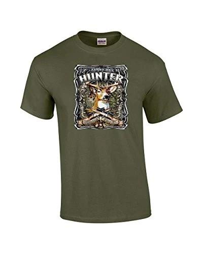 Hunting T-Shirt American Hunter Whitetail Fever Deer Buck Wildlife Venison Hunt XL