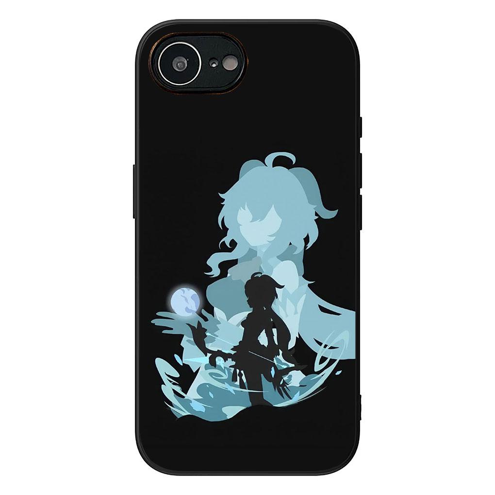 Soft Phone Cover for Apple iPhone 17 16 14 15 Pro Max Plus 15+ 16E XR ProMax Air Case Gan Yu Genshin GanYu Impact Casing