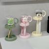 Cute Toothbrush & Toothpaste Storage Rack Set with Cup