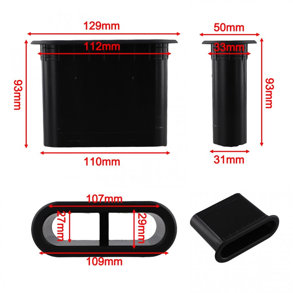Essential Component For Ported Speakers Bass Vent Speaker Port Tube Subwoofer