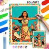 Pocahontas Oil Painting by Numbers Art Kit. Handmade Diy Painting Home Decoration Gifts