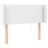 VidaXL LED Headboard Bedroom Furniture Single Bed Accessory Headboard Interior White 3123041