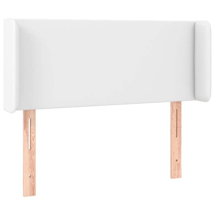 VidaXL LED Headboard Bedroom Furniture Single Bed Accessory Headboard Interior White 3123041