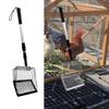 Litter Scooper Sifting Cat Litter Box Scooper Shovel Long Handle Poop Cleaning Sifter Shovel For Household Small Space Living