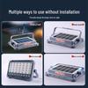 Portable Solar LED Floodlight - USB Rechargeable Outdoor Emergency Lamp