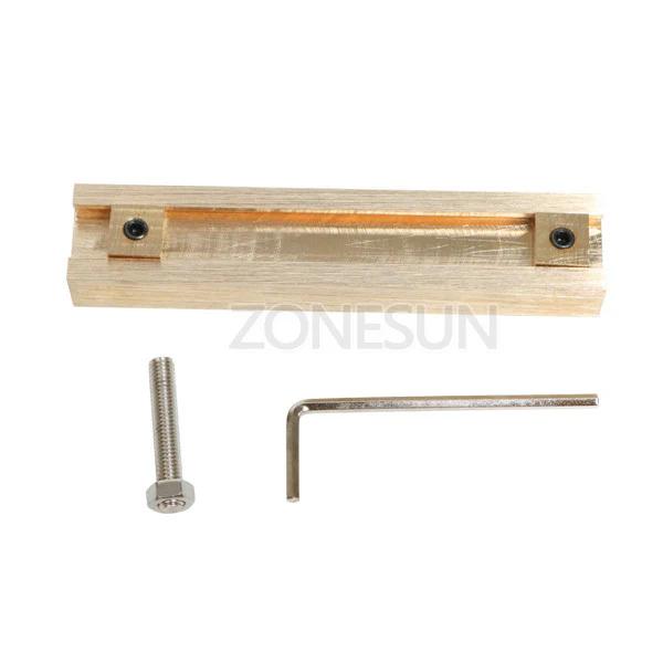 ZONESUN Monogram Multiple Alphabet Letter Set Brass Stamp For Initials Emoji Icon Mold Bed 10cm