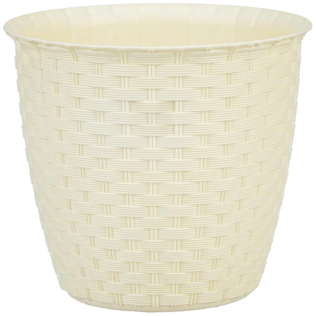 100% Virgin Plastic Round Pots for Plants|Unique Design|Indoor and Outdoor Flower Pot for Home/Office/Table/Garden