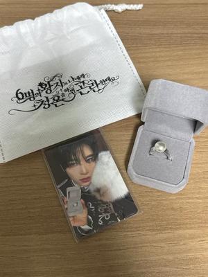 NCT Wish 2nd Anniversary Fan Meeting Admission Gift Ring Poca Set