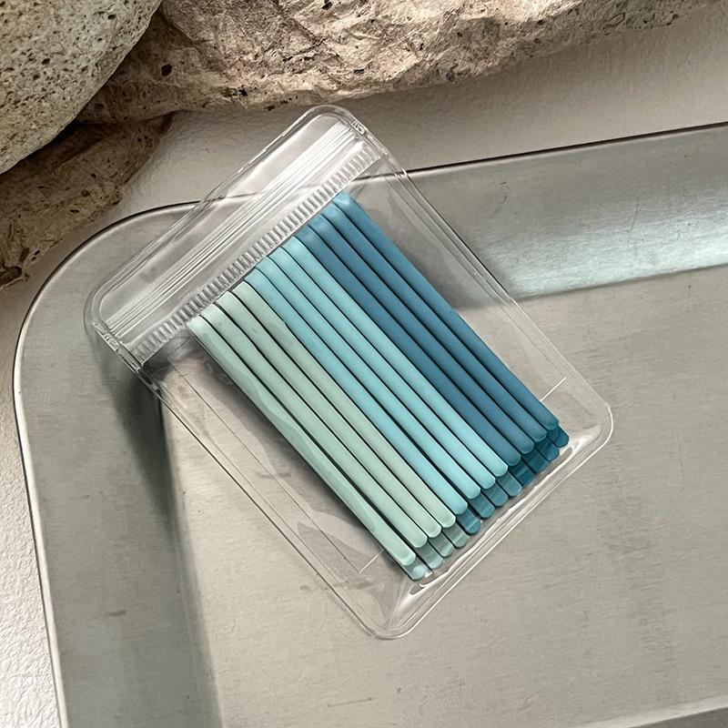 Hårnålar 10 st/set med 5 färger Populära Rainbow Glass Godisfärg Metall Bangs Clips Hårnål Bobby Pin Barrette