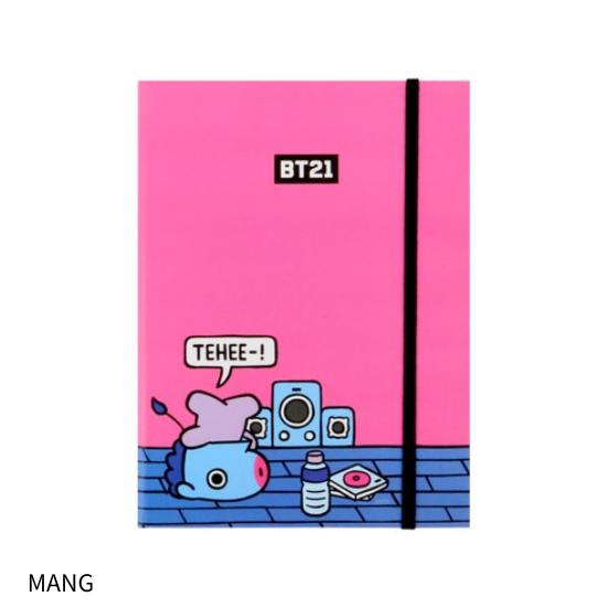 BT21 LINE FRIENDS Dagbok M (Offisielt BTS-samarbeid)-MANG