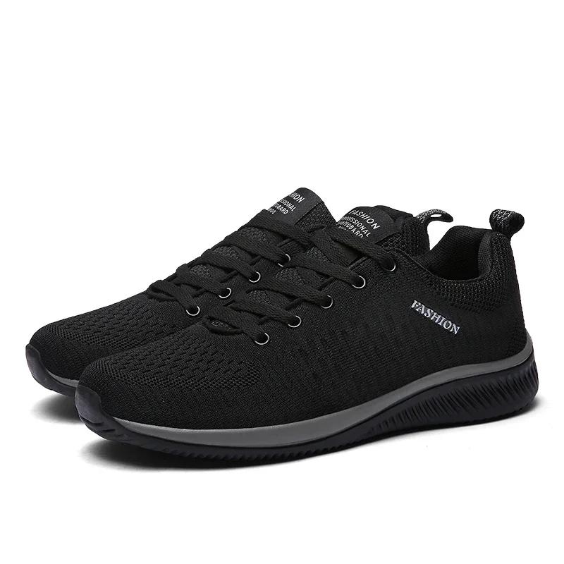 

Men Running Walking Knit Shoe Casual Sneakers Breathable Sports Running Athletic Gym Lightweight Outdoor Women Shoes Size39-47 47