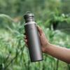 Boundless Voyage Titanium Water for and Outdoor and Available In 3 Sizes with Bottle Cover Bottle, Ultra-Lightweight, Wide-Mouth, Direct-Drink,