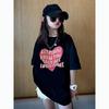 Trendy Summer Girls' Short-Sleeve T-shirt - Medium & Large Sizes