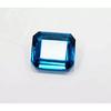Brazilian Blue Topaz Natural 18-20 Ct Emerald Cut Stunning Certified Gemstone