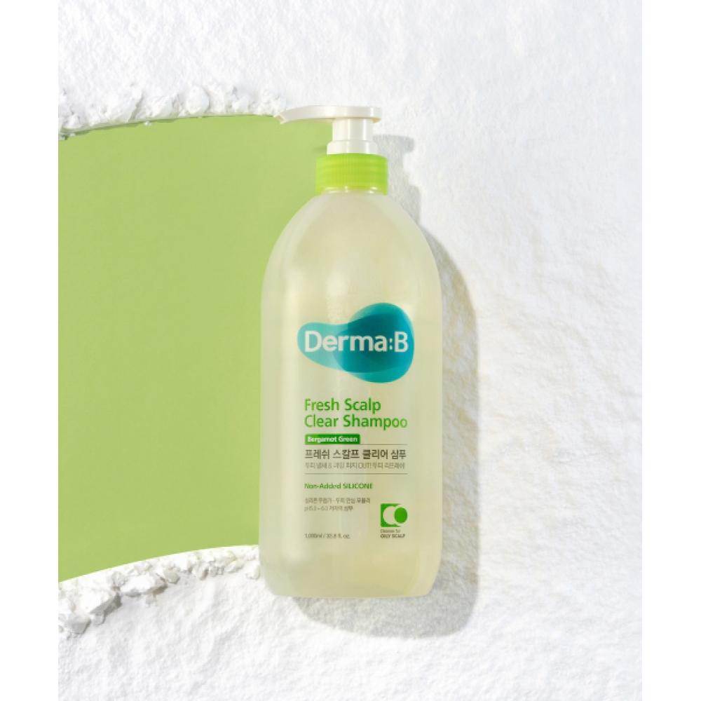Dermab Fresh Scalp Clear Shampoo Bergamotte Grün 1000ml