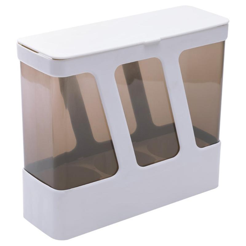 Wall Mount 3 Cylinder Disposable Cup Dispenser Pull-Type Paper Cup ...