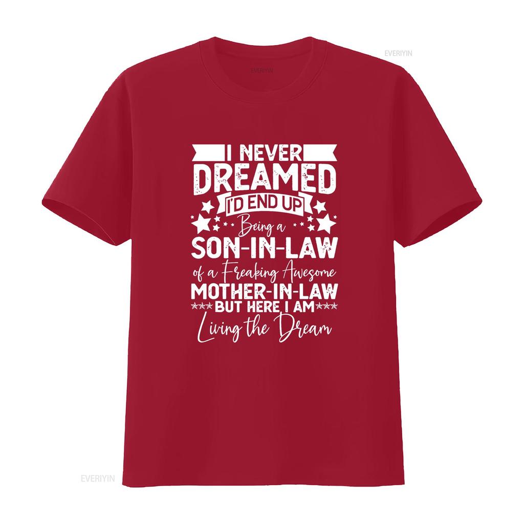 Lustige Schwiegersohn Geburtstagsideen Tolles Mutter T-Shirt vintage gewaschen Streetwear Atmungsaktiv Leicht modisch Weich