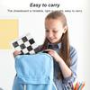 2 In 1 Travel Board Games Set Portable Chess and Checkers Set for Kids and Adults