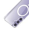 Coque - Phonillico® - Samsung Galaxy S24 - Silicone Transparent - Souple - Cercle magnétique intégré