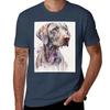 Original Watercolor Weimaraner T-Shirt  Design Your Own Tees Sublime  Designer T Shirt Men