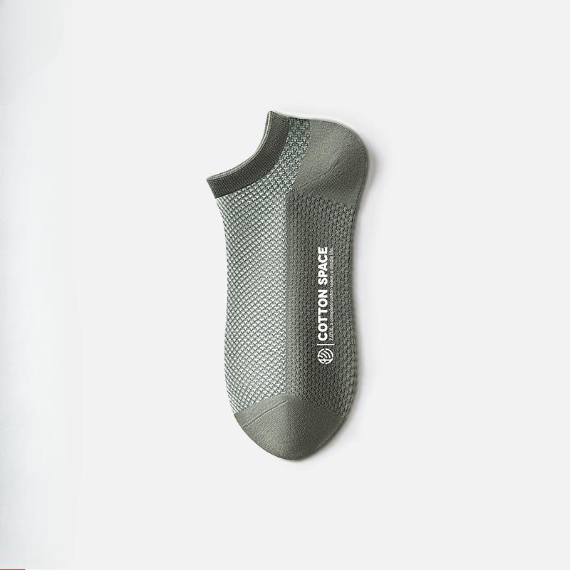 Men's Summer Thin Mesh Deodorant Sweat-absorbing Breathable Socks