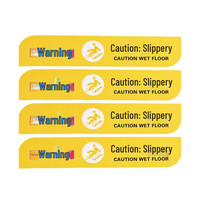 Wet Floor Warning Stickers Standard