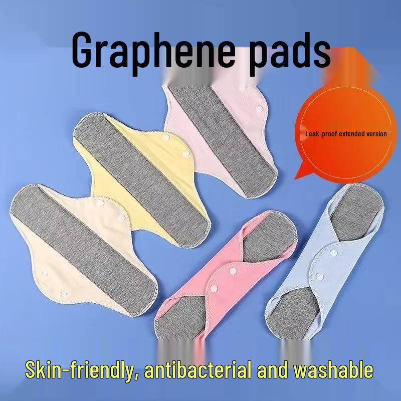 **"Graphene Antibacterial Leakproof Washable Diaper Pad Panties"**