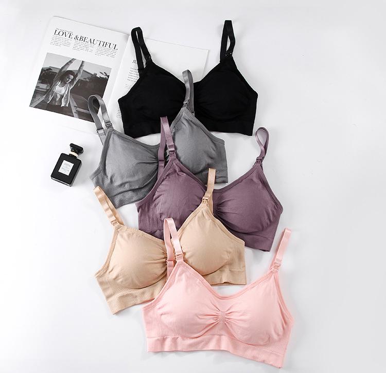 Feeding Nursing Bras Pregnancy Women Underwear for Women's Maternity Cotton Bra Breastfeeding Bras