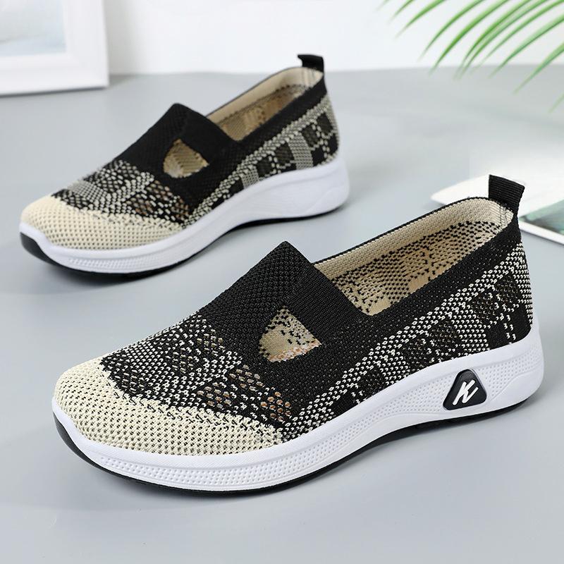 Women's Shoes Casual Shoes Breathable Single Shoes Cloth Shoes One-foot Senior Shoes