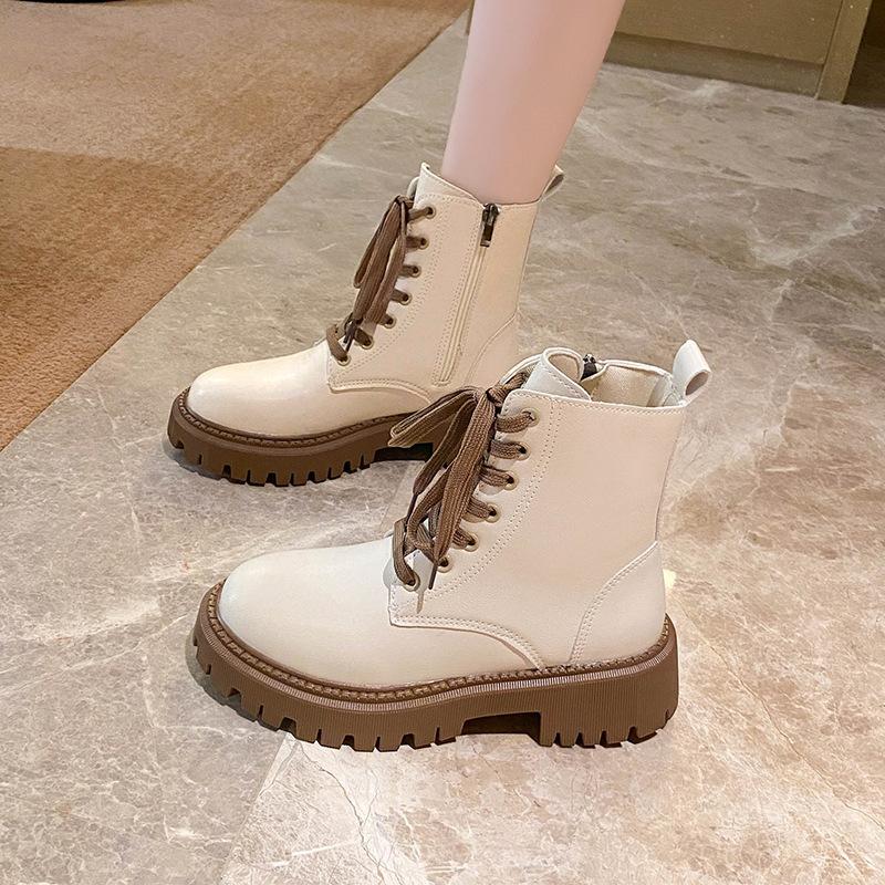 New Warm Women's Winter Boots Waterproof Snow Boots Women Pu Leather Plush Platform Ankle Botas Woman Non-Slip Cotton Shoes