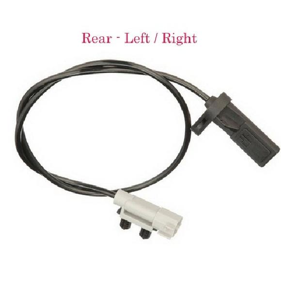 1 Kit  ABS Wheel Speed Sensor Rear Left or Right Fits: Commander Grand Cherokee