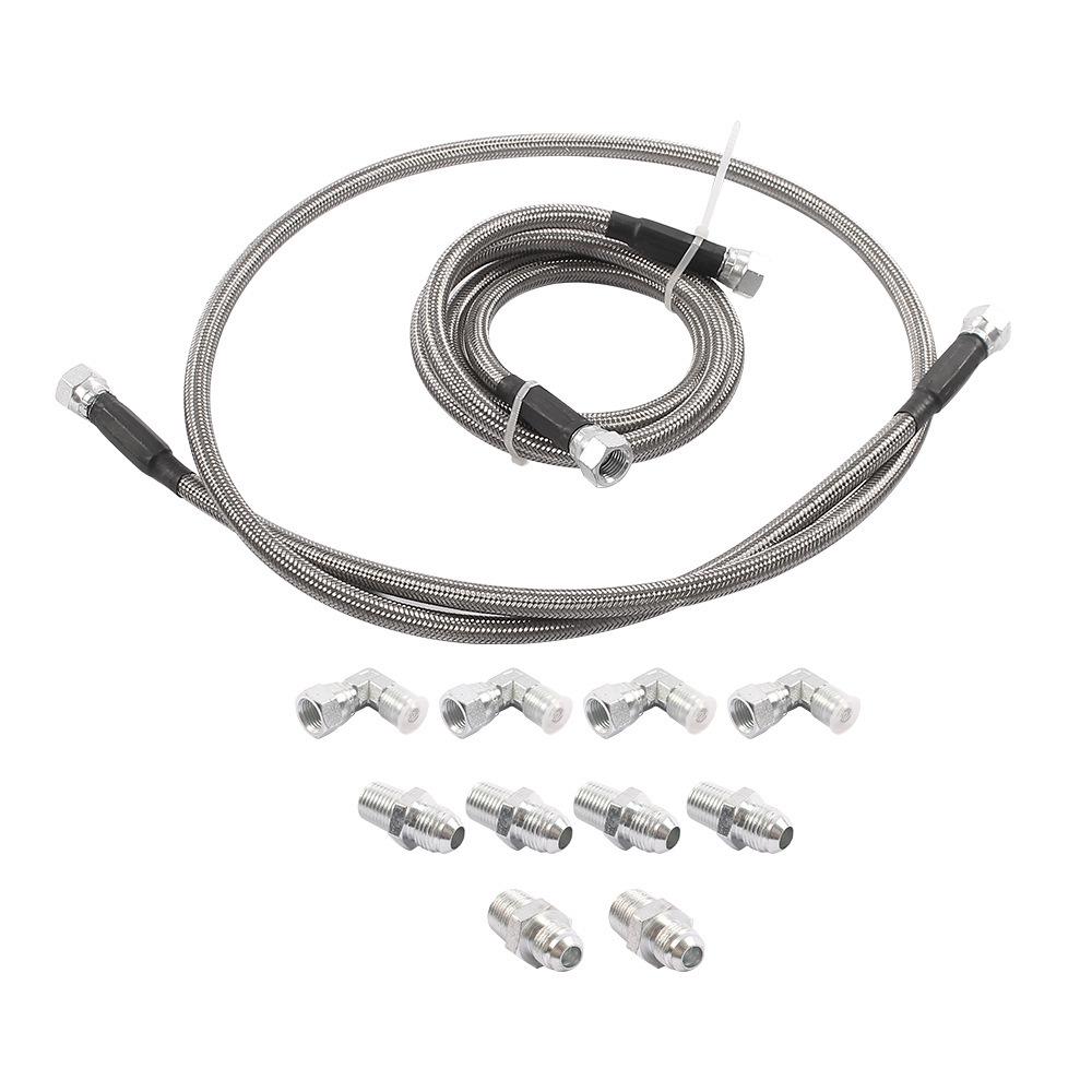 Cross-Border Braided Transmission Cooler Oil Line for Chevrolet & Ford 700R4 4L60