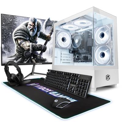 Vibox I-112 Gaming PC Complete • 22" Monitor • Ryzen 3 3200G 4.0 GHz • Radeon Vega 8 • 16GB RAM • 500GB SSD • Linux • WiFi