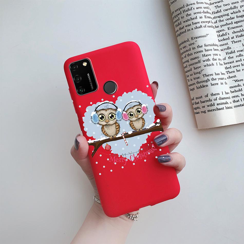 For Huawei Honor 9A Case 2020 Silicon Cover Soft Bumper Coque For Huawei Honor 9A Phone Cases MOA-LX9N Honor9A Love Heart Funda
