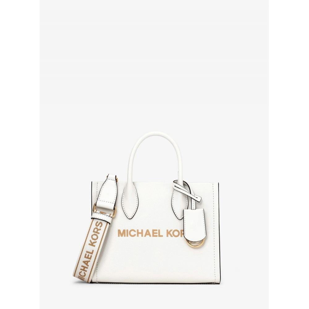 

Michael Kors Mirella Top Zip Shopper Cross Body Small 35r5g7zt1l1999 Optical White F
