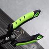 Selco Fishing Pliers Non Slip Handle Multi Tool Hook Remover with Line Cutter Split Ring Opener