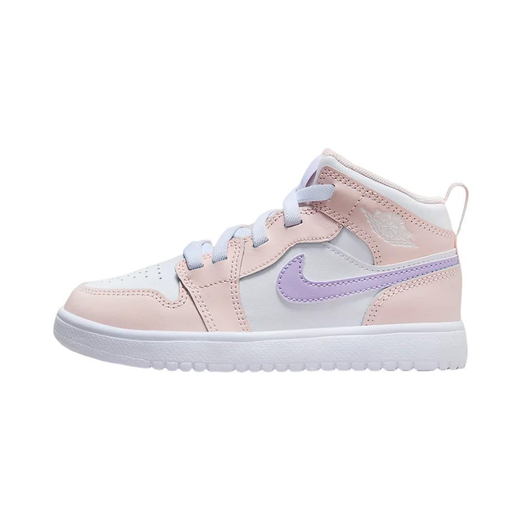 Air Jordan 1 PS Kids Sneakers Pink Wash FQ1311-601 29.5