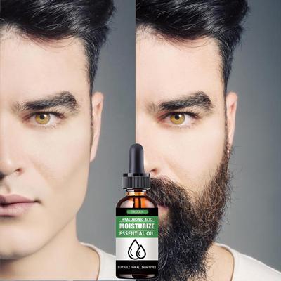 5ML/15ML/30ML/50ML/NEW Beard Hair Growth Essential Oil Anti Hair Loss Product Natural Mustache Regrowth Oil for Men Nourishing Beard Care Roller