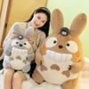 Adorable Totoro Plush Toy Soft Cushion Cute Stuffed Animal Doll For Kids Gift