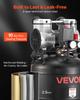 VEVOR 30L Air Compressor, 1.5KW 113L/min at 6.2 Bar Air Compressors, Max 10 Bar Pressure Oil-Free Compressor Tank for Auto Repair, Tire Inflation