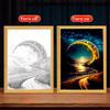Light Painting Picture Frame Modern Landscape LED Night Light Room Decor Art Atmosphere Christmas Gifts Bedside Table Mood Lamp