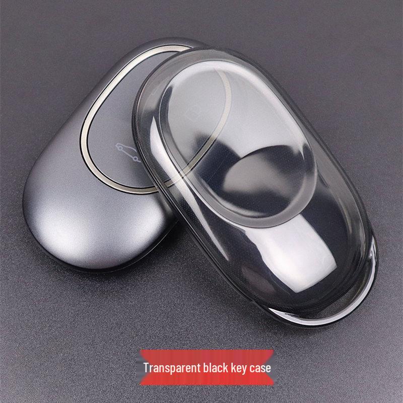 Ultra-thin Transparent Key Case for NIO ET7/EC7/ES7 (2022-2024 Models) - Full Coverage Car Accessory 1 Transparent NIO Key Case