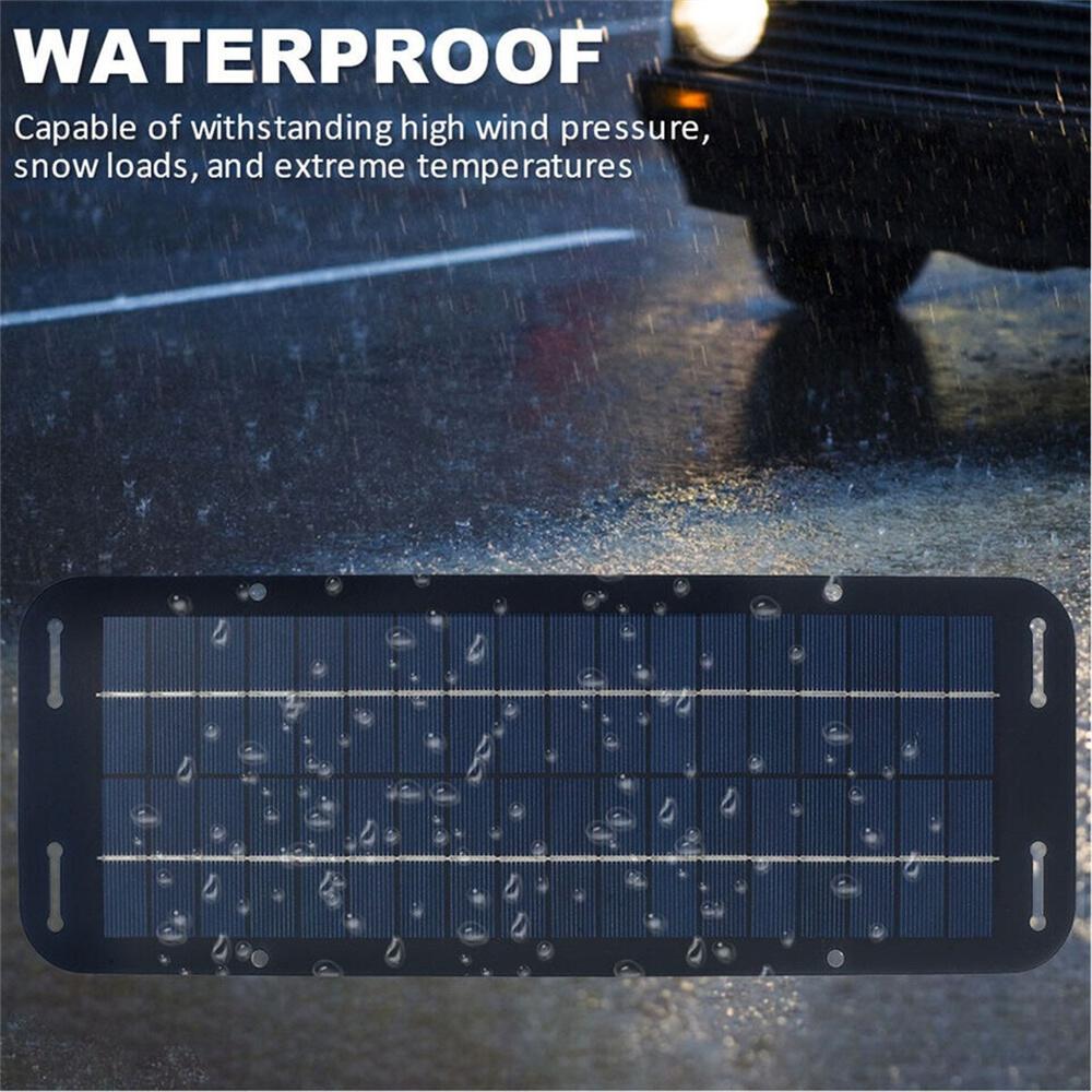 20W Solar Panel Kit 12V Waterproof Solar Trickle Charger Portable Solar Powered Charger Kit High Efficiency Car Battery Charger
