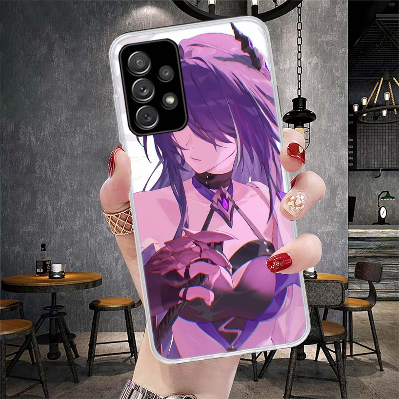 Honkai Star Rail Acheron Phone Case For Samsung Galaxy A71 A51 A41 A31 A21S A11 A70 A50 A40 A30 A20E A10S A20S A6 A7 A8 A9 + Sof