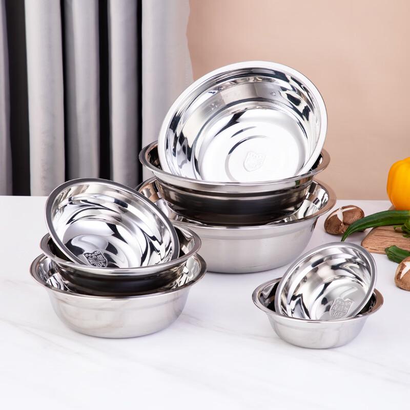 Multi-purpose Stainless Steel Kitchen Bowl