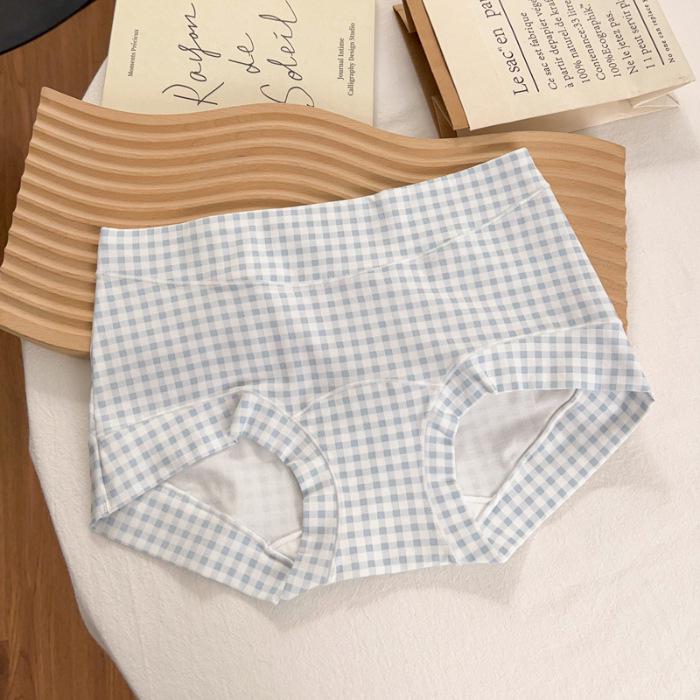 10A Women's Pure Cotton Mid-Rise Briefs - Antibacterial, Skin-Friendly Summer 2025 Style